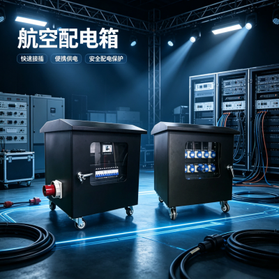 Mobile distribution box combination