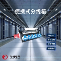 Portable simple power distribution box